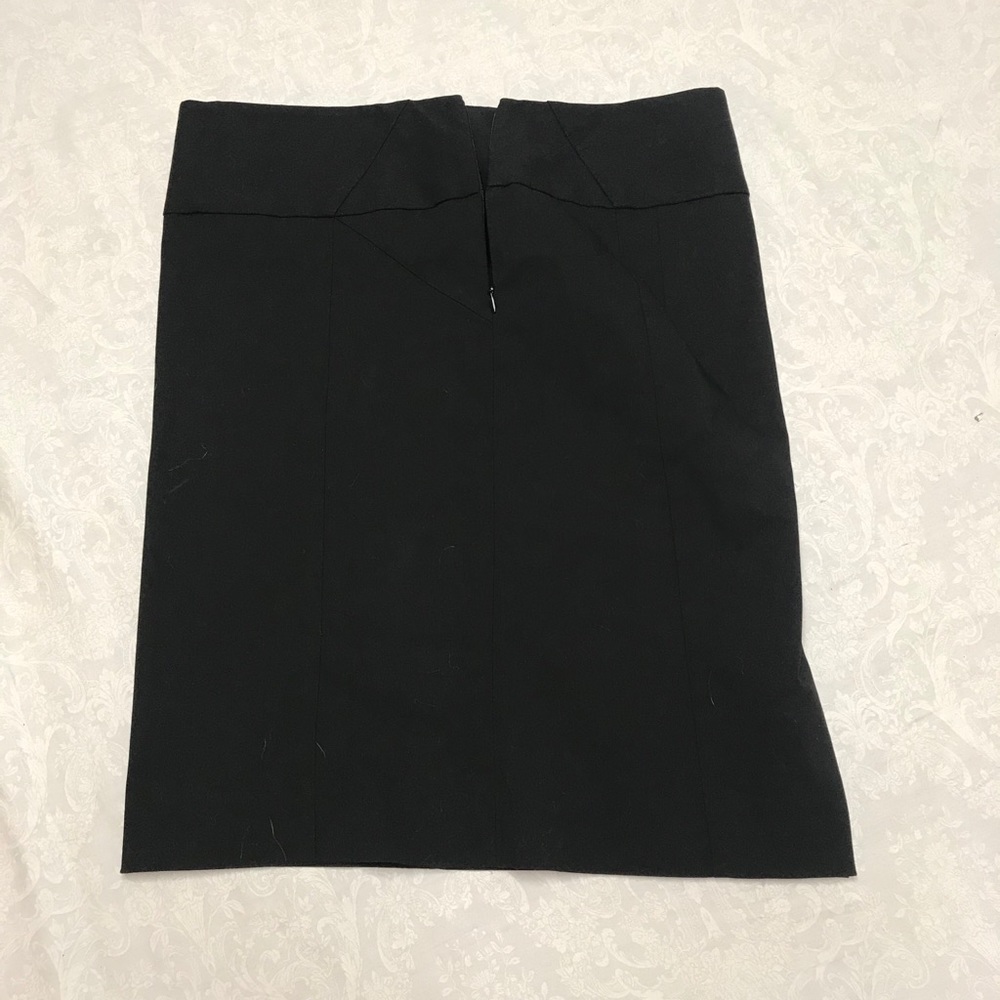 The limited black skirt size 8